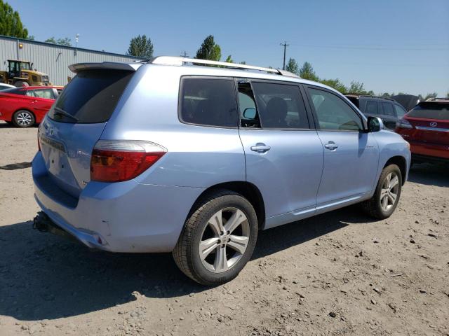 JTEES43A392144506 - 2009 TOYOTA HIGHLANDER SPORT BLUE photo 3