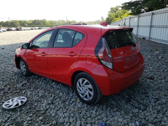 JTDKDTB38F1580526 - 2015 TOYOTA PRIUS C RED photo 2