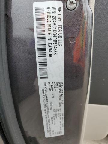 2C4RC1BG4PR514688 - 2023 CHRYSLER PACIFICA TOURING L BLACK photo 13