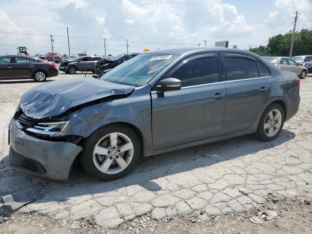 3VWLL7AJ6EM359472 - 2014 VOLKSWAGEN JETTA TDI GRAY photo 1