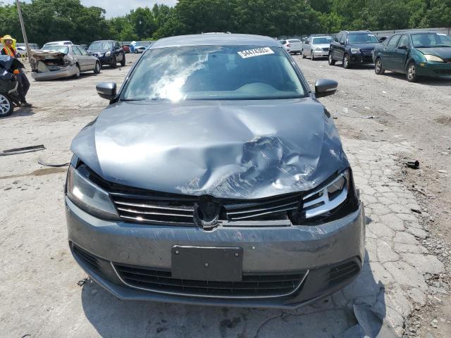 3VWLL7AJ6EM359472 - 2014 VOLKSWAGEN JETTA TDI GRAY photo 5