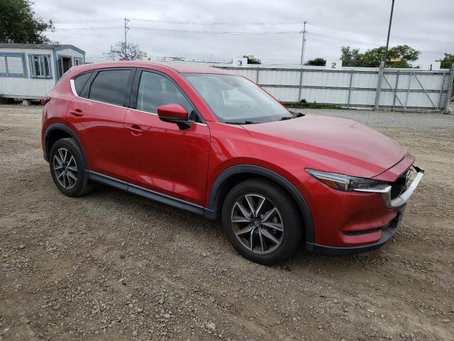 JM3KFADL9H0226185 - 2017 MAZDA CX-5 GRAND TOURING RED photo 4