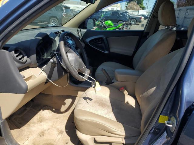 2T3BF4DV5CW254968 - 2012 TOYOTA RAV4 BLUE photo 7