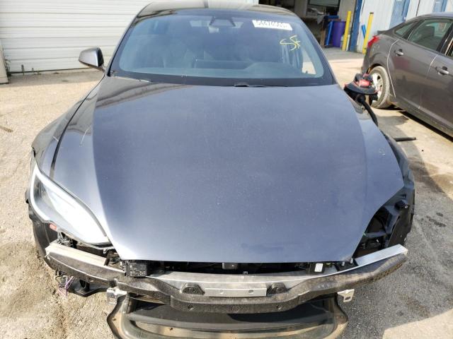 5YJSA1E61MF430748 - 2021 TESLA MODEL S Մոխրագույն լուսանկար 11