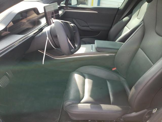 5YJSA1E61MF430748 - 2021 TESLA MODEL S Մոխրագույն լուսանկար 7