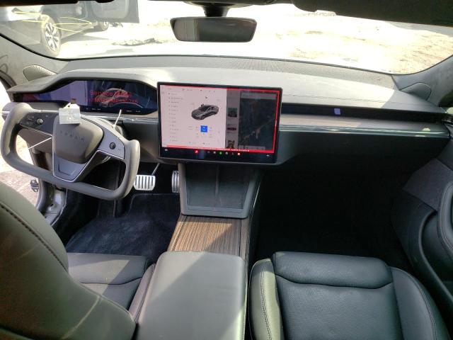 5YJSA1E61MF430748 - 2021 TESLA MODEL S Մոխրագույն լուսանկար 8