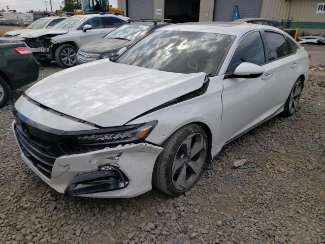 1HGCV1F95JA146482 - 2018 HONDA ACCORD TOURING WHITE photo 2