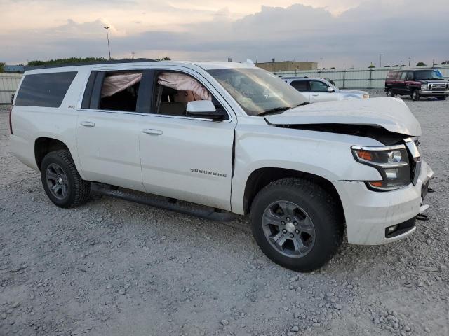 1GNSKHKC0HR391478 - 2017 CHEVROLET SUBURBAN K1500 LT WHITE photo 4