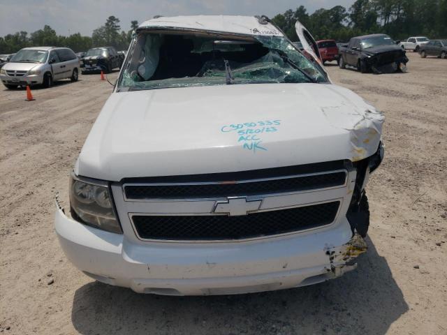 1GNMCAE3XAR218551 - 2010 CHEVROLET TAHOE C1500  LS WHITE photo 5