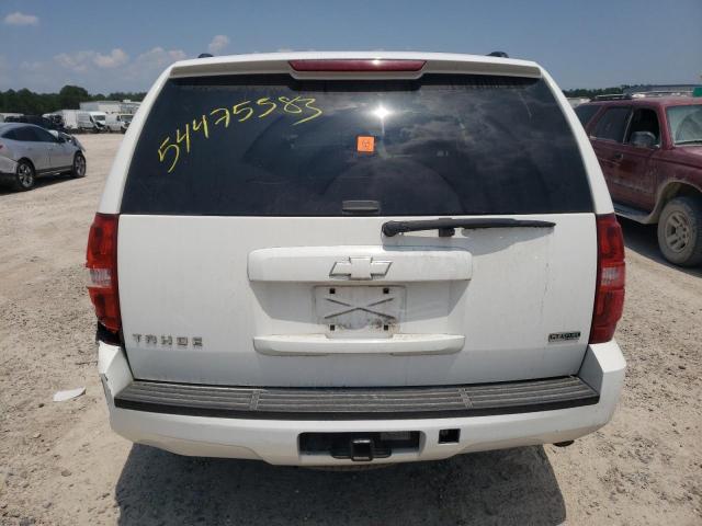 1GNMCAE3XAR218551 - 2010 CHEVROLET TAHOE C1500  LS WHITE photo 6