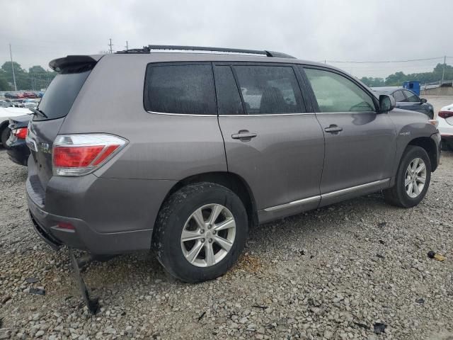 JTEBC3EH6C2007409 - 2012 TOYOTA HIGHLANDER HYBRID GRAY photo 3