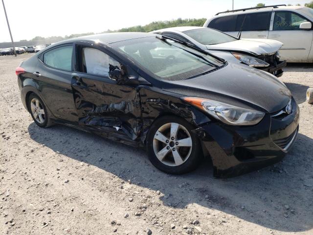 5NPDH4AE7DH440883 - 2013 HYUNDAI ELANTRA GLS BLACK photo 4