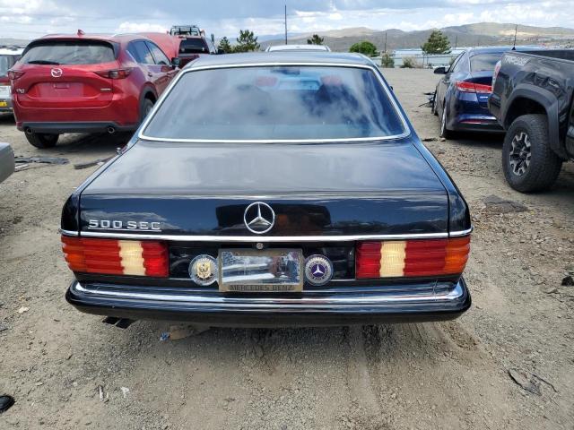 WDB1260441A053451 - 1984 MERCEDES-BENZ 500SE BLACK photo 6