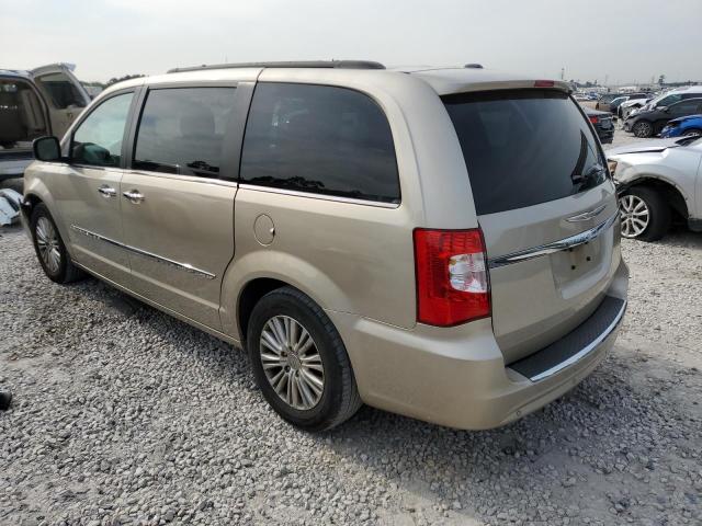 2C4RC1CG1DR597121 - 2013 CHRYSLER TOWN & COU TOURING L BEIGE photo 2