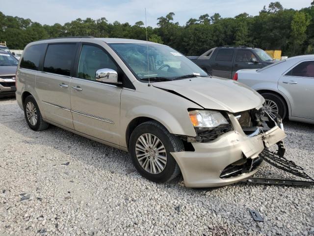 2C4RC1CG1DR597121 - 2013 CHRYSLER TOWN & COU TOURING L BEIGE photo 4