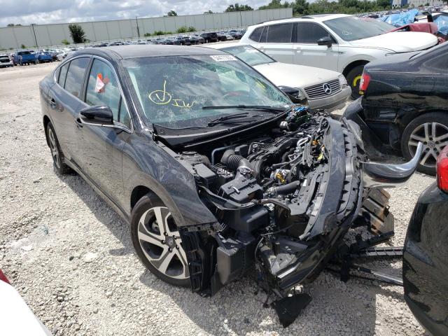 4S3BWAM69N3007028 - 2022 SUBARU LEGACY LIMITED BLACK photo 4