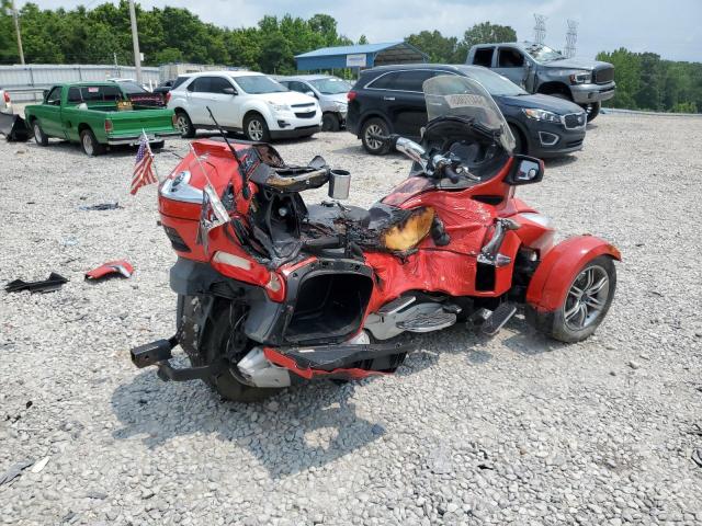 2BXJBHC10BV000081 - 2011 CAN-AM SPYDER ROA RTS RED photo 3