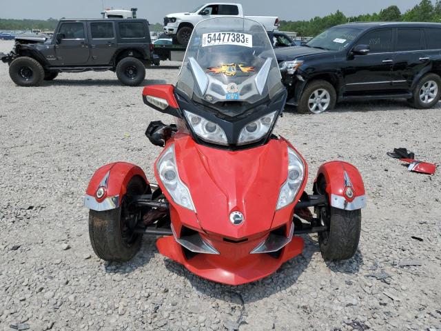 2BXJBHC10BV000081 - 2011 CAN-AM SPYDER ROA RTS RED photo 5