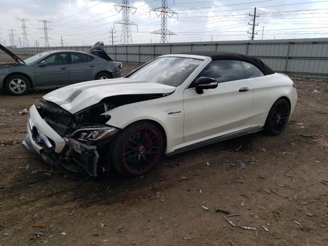 WDDWK8HB2HF464723 - 2017 MERCEDES-BENZ C 63 AMG-S WHITE photo 1