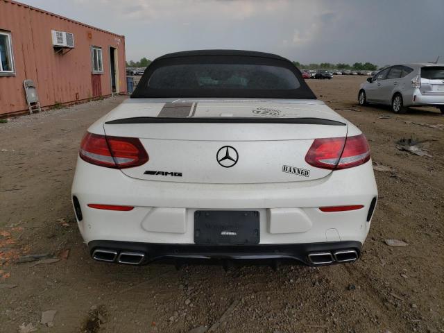 WDDWK8HB2HF464723 - 2017 MERCEDES-BENZ C 63 AMG-S WHITE photo 6