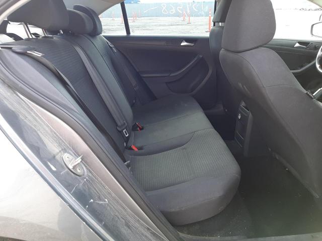3VW2K7AJ1FM232676 - 2015 VOLKSWAGEN JETTA BASE GRAY photo 6