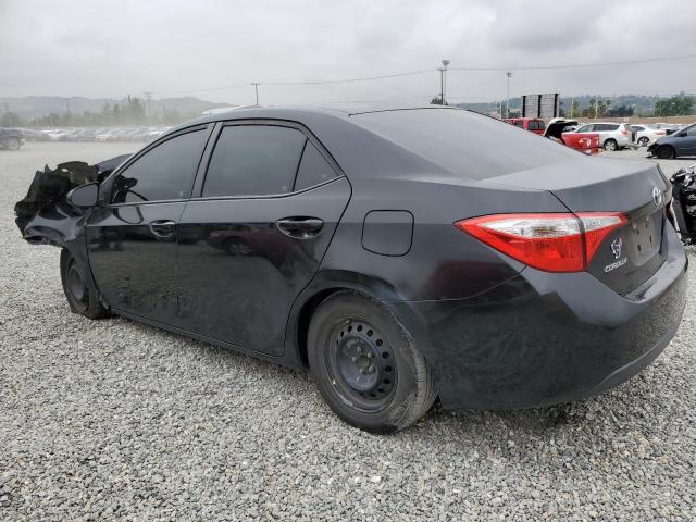 5YFBURHE8GP554713 - 2016 TOYOTA COROLLA L BLACK photo 2