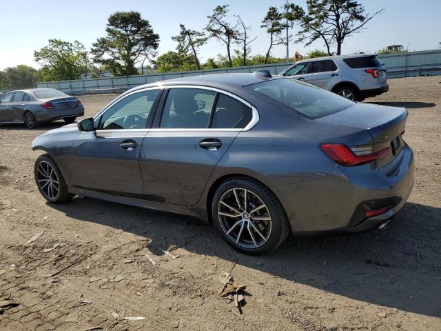 3MW5R7J09L8B35469 - 2020 BMW 330XI GRAY photo 2