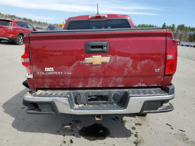 1GCGTCEN4J1278973 - 2018 CHEVROLET COLORADO LT RED photo 6