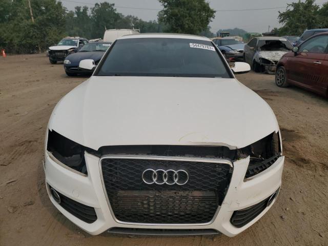 WAUWFAFR1AA051178 - 2010 AUDI A5 PRESTIGE WHITE photo 5