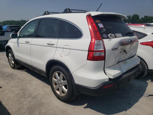 5J6RE48719L037260 - 2009 HONDA CR-V EXL WHITE photo 2