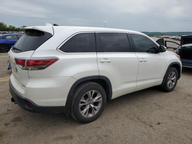 5TDBKRFH9GS243527 - 2016 TOYOTA HIGHLANDER LE WHITE photo 3