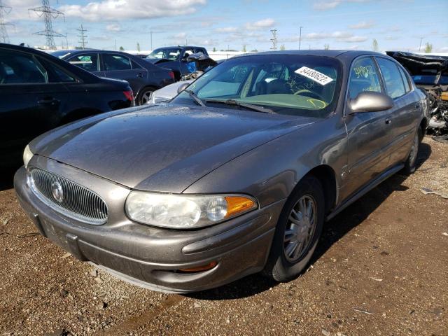 1G4HR54K22U217882 - 2002 BUICK LESABRE LIMITED GRAY photo 2