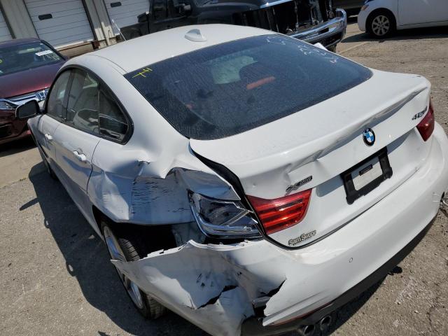 WBA4A7C53FD413639 - 2015 BMW 428 XI GRAN COUPE WHITE photo 2
