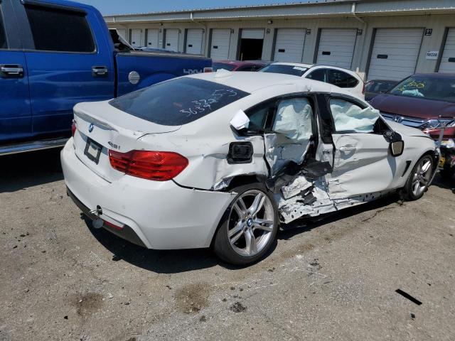 WBA4A7C53FD413639 - 2015 BMW 428 XI GRAN COUPE WHITE photo 3