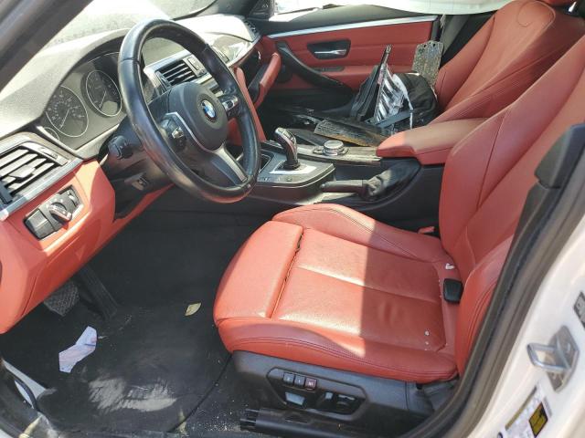 WBA4A7C53FD413639 - 2015 BMW 428 XI GRAN COUPE WHITE photo 7