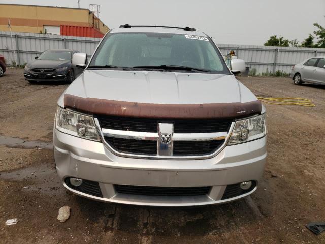 3D4PH6FV0AT173926 - 2010 DODGE JOURNEY R/T SILVER photo 5