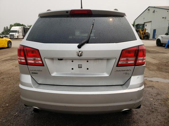 3D4PH6FV0AT173926 - 2010 DODGE JOURNEY R/T SILVER photo 6