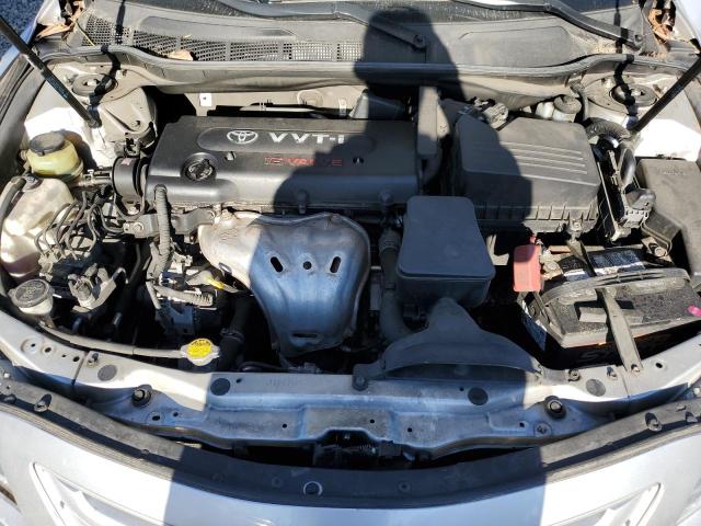 4T4BE46K58R041062 - 2008 TOYOTA CAMRY CE SILVER photo 11