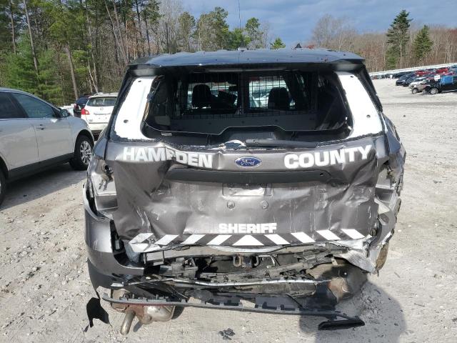 1FM5K8AWXMNA08578 - 2021 FORD EXPLORER POLICE INTERCEPTOR GRAY photo 6