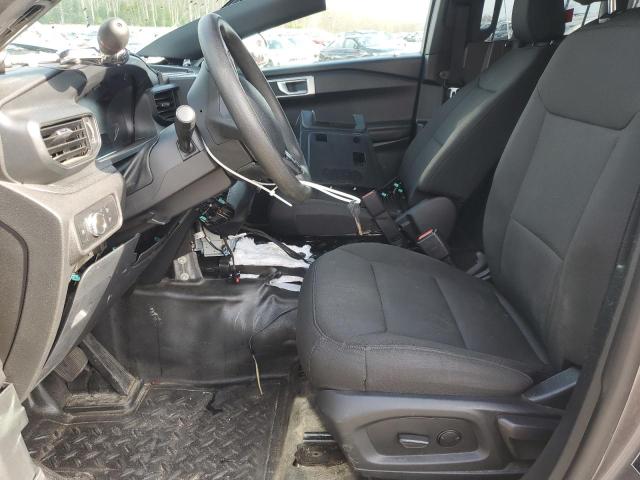 1FM5K8AWXMNA08578 - 2021 FORD EXPLORER POLICE INTERCEPTOR GRAY photo 7