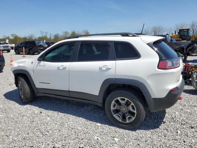 1C4PJMBX4KD279087 - 2019 JEEP CHEROKEE TRAILHAWK WHITE photo 2