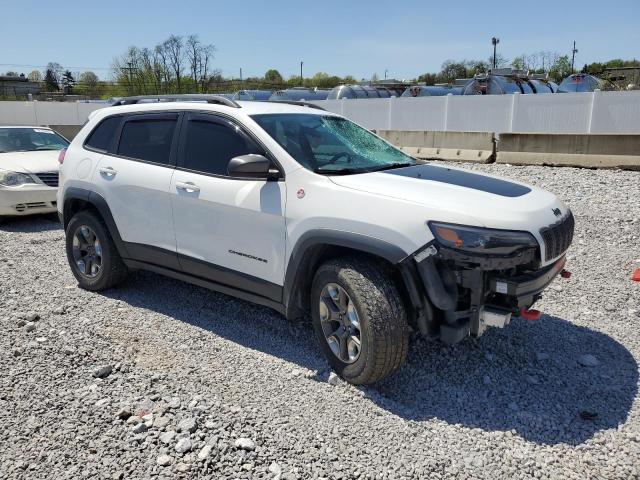 1C4PJMBX4KD279087 - 2019 JEEP CHEROKEE TRAILHAWK WHITE photo 4