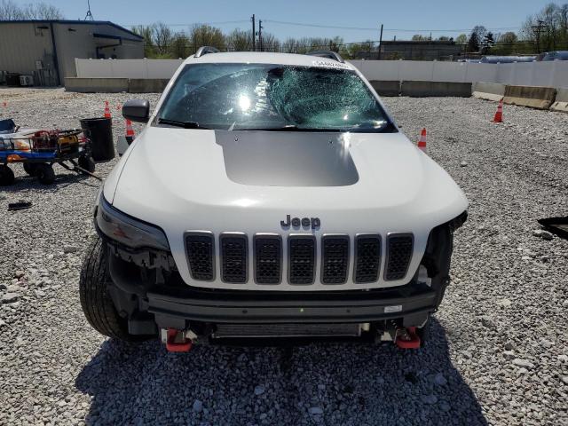 1C4PJMBX4KD279087 - 2019 JEEP CHEROKEE TRAILHAWK WHITE photo 5