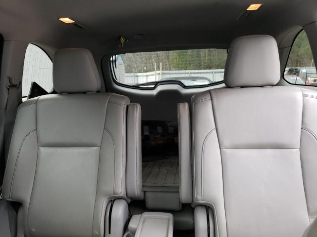 5TDJKRFHXFS110110 - 2015 TOYOTA HIGHLANDER XLE BLUE photo 10