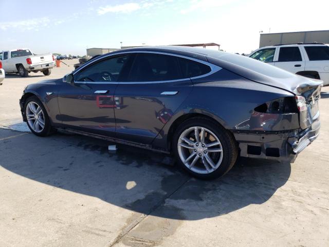 5YJSA1H24FFP71704 - 2015 TESLA MODEL S 85D GRAY photo 2