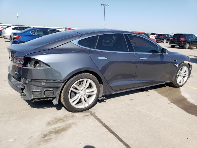 5YJSA1H24FFP71704 - 2015 TESLA MODEL S 85D GRAY photo 3