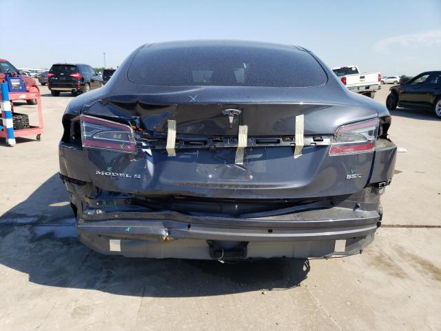 5YJSA1H24FFP71704 - 2015 TESLA MODEL S 85D GRAY photo 6