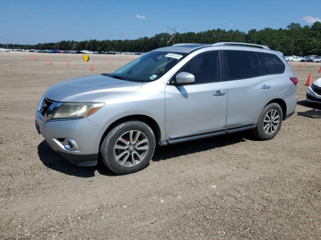 5N1AR2MN6DC650432 - 2013 NISSAN PATHFINDER S 银色 照片 1