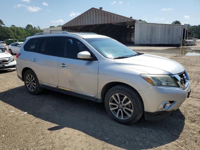 5N1AR2MN6DC650432 - 2013 NISSAN PATHFINDER S 银色 照片 4