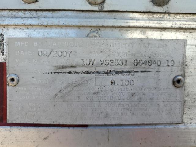 1UYVS25318G484019 - 2008 UTILITY UNKNOWN WHITE photo 10